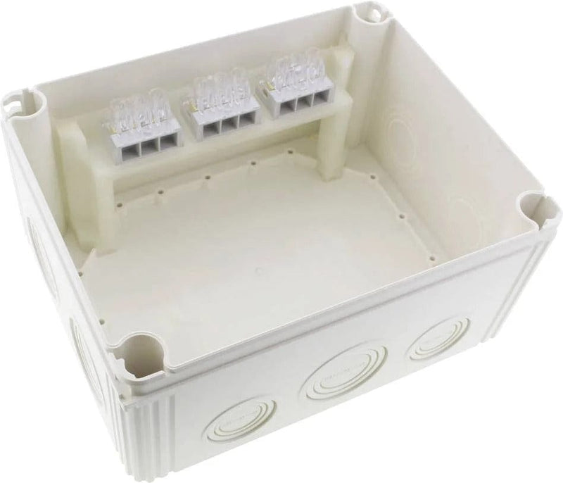 Wiska COMBI Polycarbonate Junction box with clamping terminals White - 10110744, Image 2 of 2