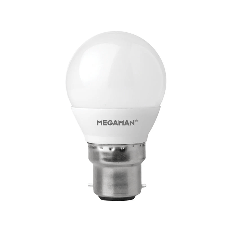 Megaman 2.9W LED Golf B22, 2700K - 143394E, Image 1 of 1