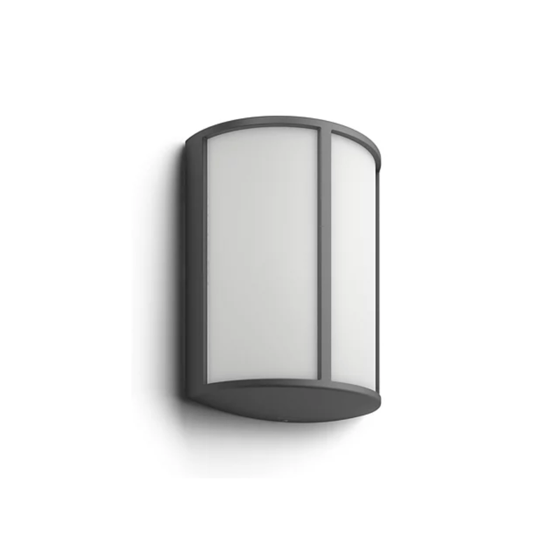 Philips Stock Wall Lantern Anthracite 1x6W 230V - 915005194401 - 164649316, Image 1 of 3