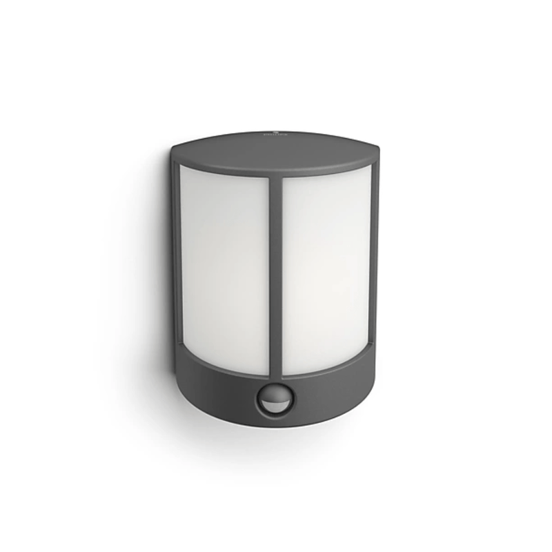 Philips Stock IR Wall Lantern Anthracite 1x6W - 915005194501 - 164659316, Image 2 of 3