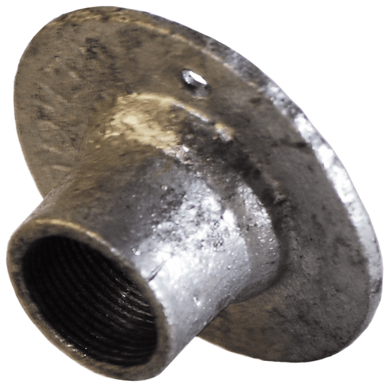 Deta TTE Galvanised Spouted Dome Cover GV 25mm - DT32425G, Image 1 of 1