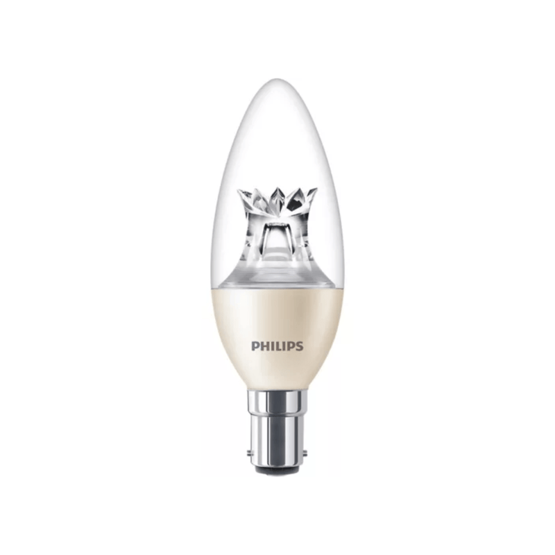 Philips Master 5.5W Diamond Dimtone Candle, Very Warm White SBC/B15 - 929002490999, Image 1 of 1