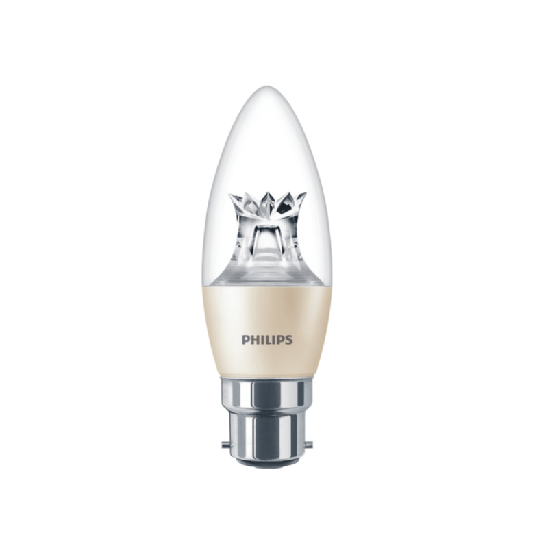 Philips Master 5.5W Diamond Dimtone Candle, Very Warm White BC/B22 - 929002491199, Image 1 of 1