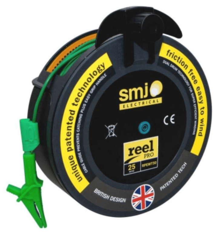 Deta ReelPro Earth Wire Testing Cable Reel 50m - RPEWT50, Image 1 of 1