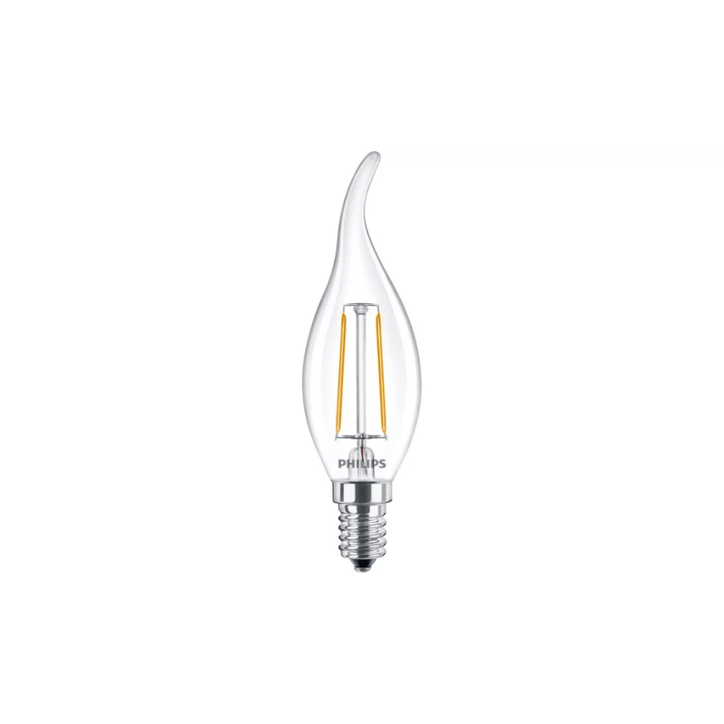 Philips CorePro 2-25W LED Filament Candle SES/E14 Very Warm White - 929001238492, Image 1 of 1