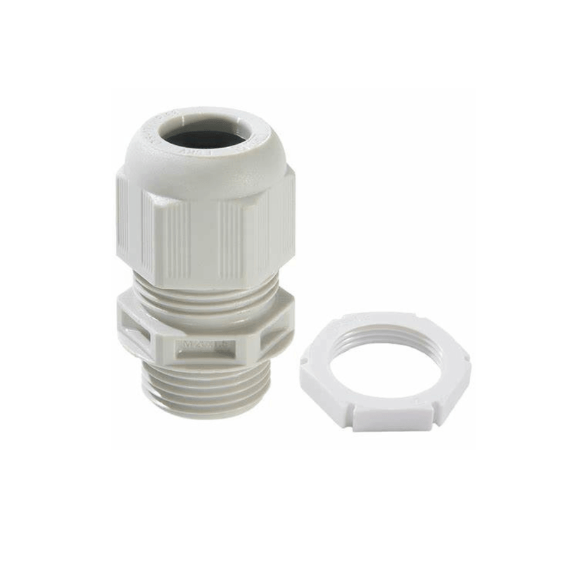 Wiska SPRINT ESKV + EMUG 25mm Cable Gland with Locknut IP68 9mm -17mm White - 99706  (10 Pack), Image 1 of 1