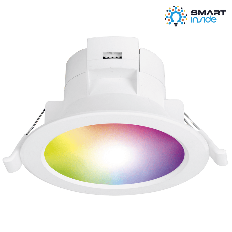 Aurora 220-240V 10W Fixed Dimmable Bluetooth LED Downlight White RGBCX 2700-5000K - AU-A1BTD10CW, Image 1 of 1