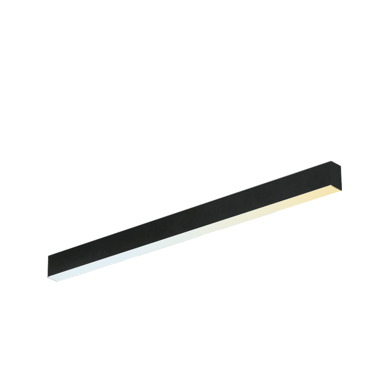 Aurora InterLED 30W 1200mm CCT Batten 3000/4000/6500K - Black - AU-LN1230CSBLK, Image 1 of 1