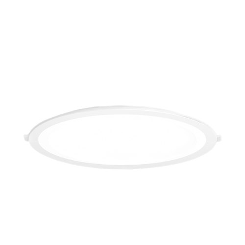 Aurora Poly-Slim 24W Poly Carbonate Commercial Downlight - Cool White - EN-PLPC24/40, Image 1 of 1