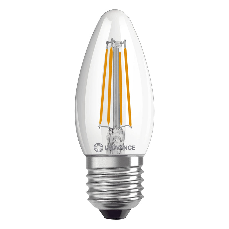 Ledvance 4W Filament Candle E27, Very Warm White - 591479, Image 1 of 3