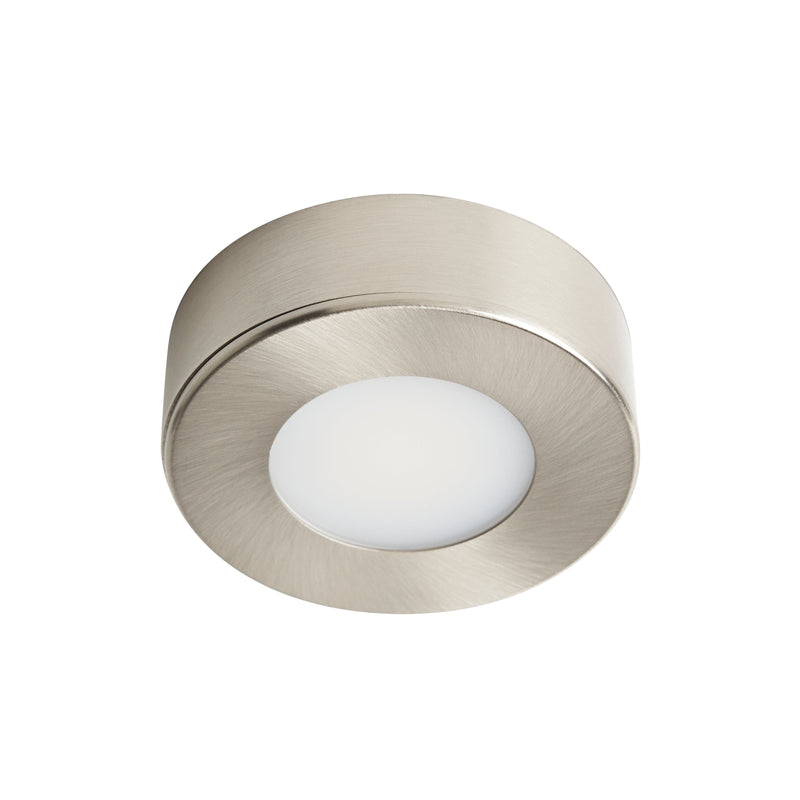 Forum Argi 3W CCT Round Under-Cabinet Light -  Satin Nickel - CUL-35864, Image 2 of 3