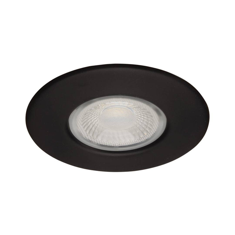 Collingwood H2 Lite 4.3W LED Downlight Warm White, Matt Black, Image 2 of 6