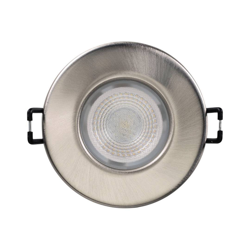 Collingwood H2 Lite 4.3W LED Downlight Cool White, Brushed Steel, Image 4 of 6