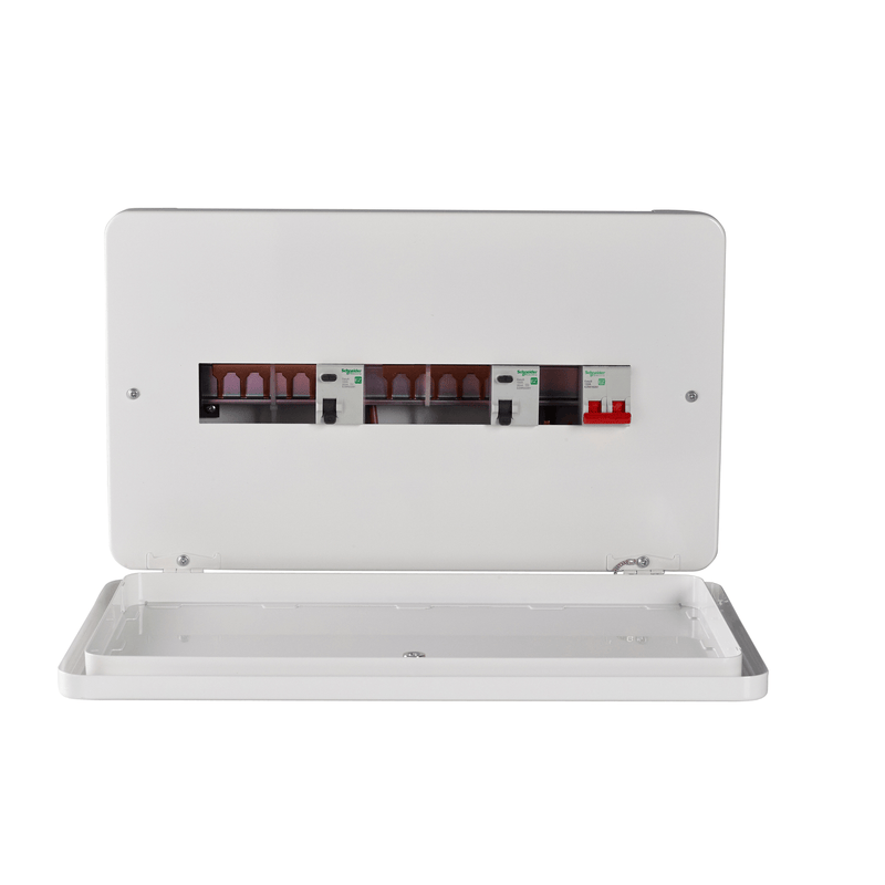 Schneider Easy9 2+5+5 Dual 100A RCD Single Phase Consumer Unit - EZ9ES2R5R5CMCU, Image 1 of 2