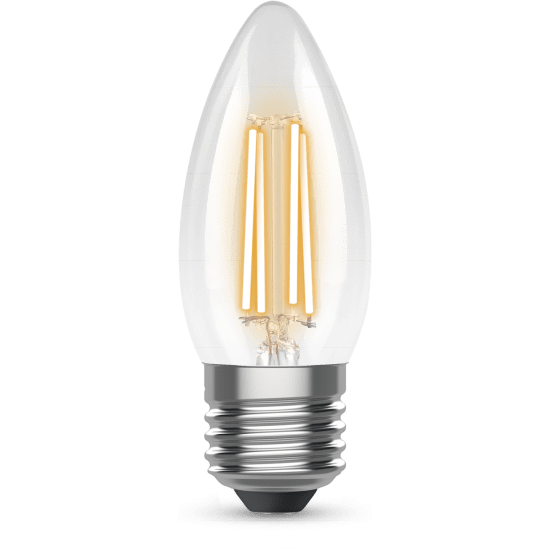 Kosnic 4.2W Dimmable Clear Filament Candle E27 2700K - FC4.2D-ES27, Image 1 of 1