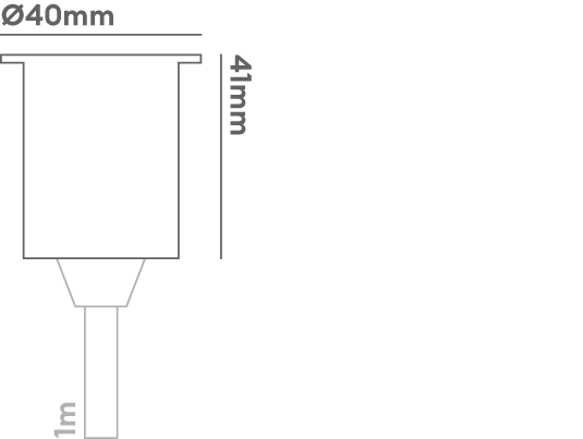 Collingwood Low Profile 38 Degree Stainless Steel Ground Light with 1W Neutral White LED. - GL019FNW, Image 6 of 6