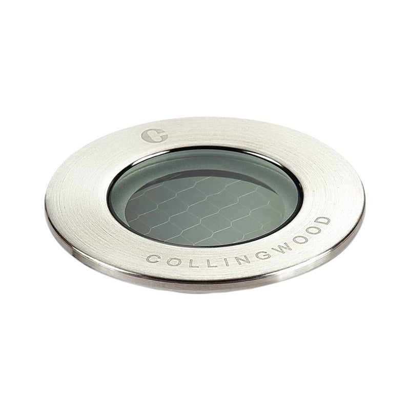 Collingwood LED Low Profile Low Glare 30 Degree Stainless Steel Walkover Ground Light 30 - Degree 1W - Warm White, Image 3 of 6