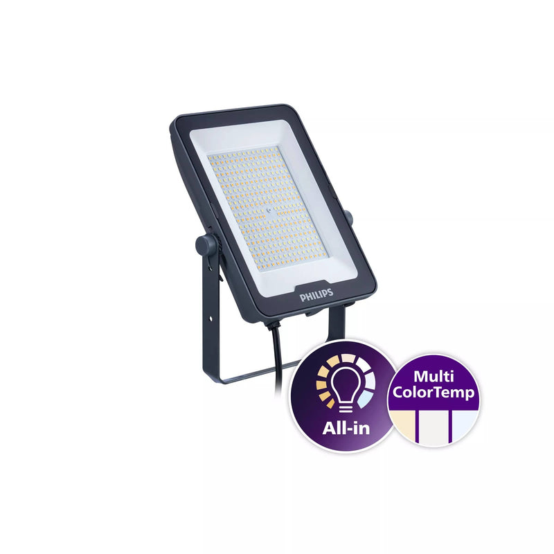 Philips Ledinaire Gen3 100W IP65 Floodlight Black, Colour Selectable, Image 1 of 1