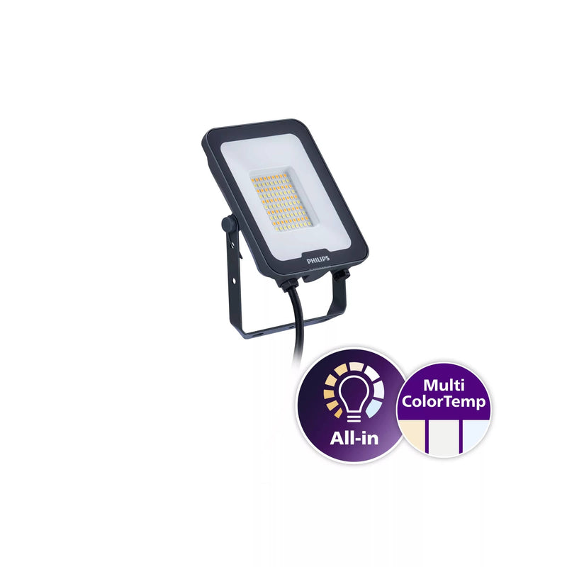 Philips Ledinaire Gen3 50W IP65 Floodlight Black, Colour Selectable, Image 1 of 1