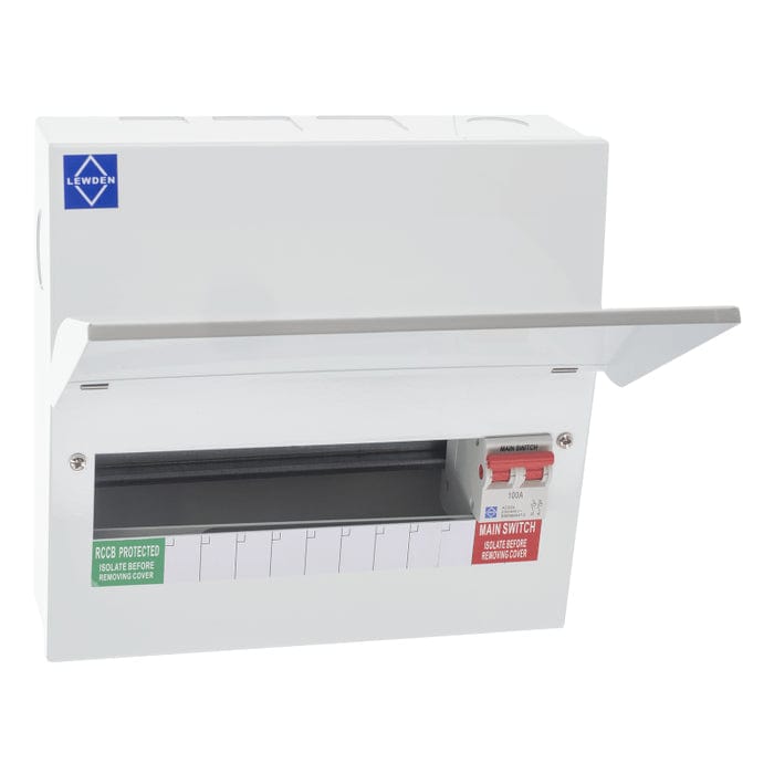 Lewden 6 + 1 Way Flexible Dual RCD Ready Metal Clad Consumer Unit - PRO-MX12XXM, Image 1 of 1