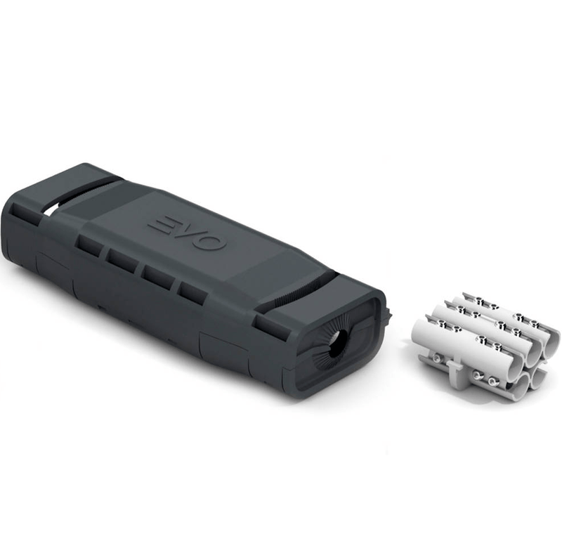 Wiska EV105 Gel Insulated Pre-filled Connector IP68 With 5 Core Screw Term Block/Arm, Image 1 of 1