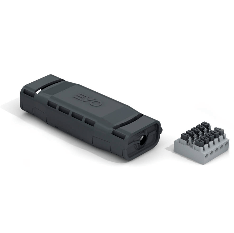 Wiska EV104 Gel Insulated Pre-filled Connector IP68 With 5 Core Screw Term Block/Arm, Image 1 of 1