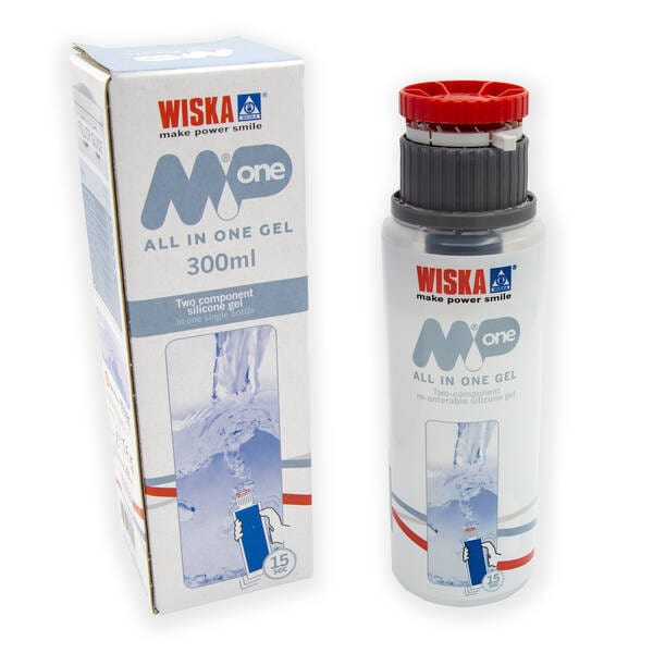 Wiska One Gel Blue Two Component Silicone Gel For Electrical Insulation & Filling 300ml - MP103, Image 1 of 1