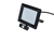 Robus HiLume 30W LED flood light with PIR, IP65, Black, 4000K, c/w 1m flex - RHL3040P-04