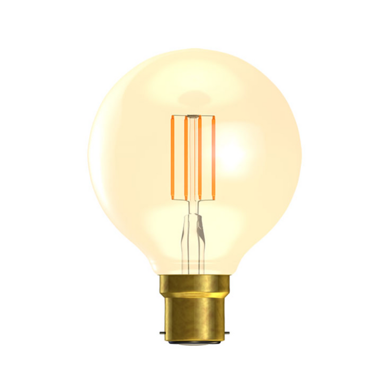 Bell 4W LED Vintage Globe - BC, Amber, 2000K - BL01463, Image 1 of 1