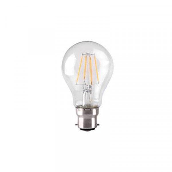 Kosnic 4.2W Dimmable Clear Filament GLS B22 2700K - FA4.2D-BC27, Image 1 of 1