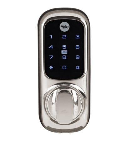 Yale Keyless Connected Ready Smart Lock - No Module - Polished Chrome - YD-01-CON-NOMOD-CH  - YD01CH, Image 1 of 1