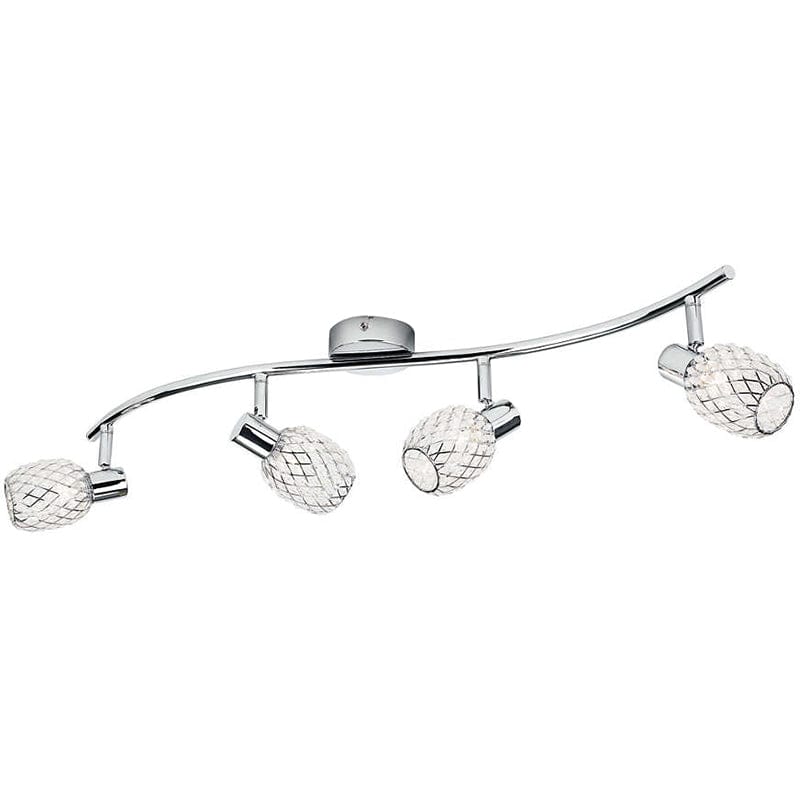 Philips Deltoid 4x G9 Ceiling Spotlight Bar Chrome - 915005221101, Image 1 of 1