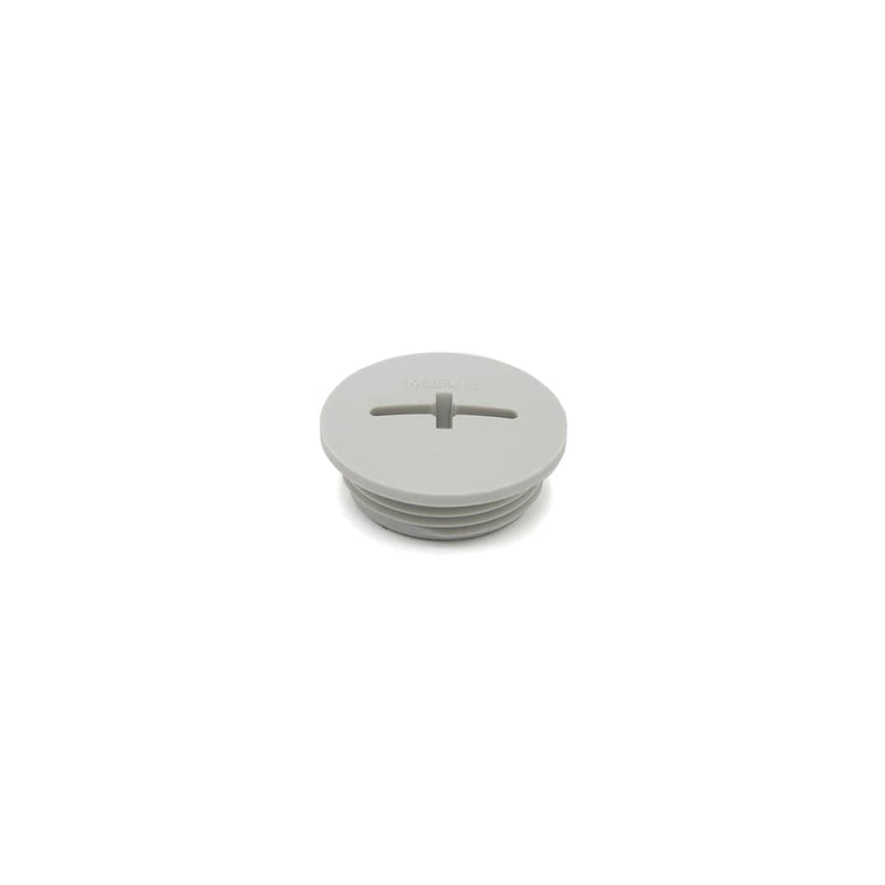 Wiska SPRINT EVSG M25 Plastic Metric Threaded Stop End Light Grey - 10060627, Image 1 of 1