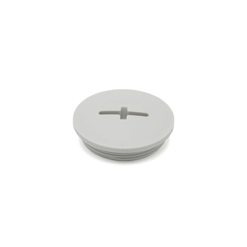 Wiska SPRINT EVSG M40 Plastic Metric Threaded Stop End Light Grey - 10060629, Image 1 of 1