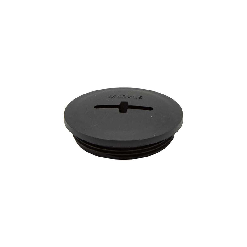 Wiska SPRINT EVSG M40 Plastic Metric Threaded Stop End Black - 10061835, Image 1 of 1