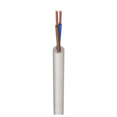 Jaylow 2182Y 0.5mm² 2 Core Flex White 50m Drum - 2182Y0.5WH-50, Image 1 of 1