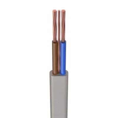 Jaylow 6242Y 4.0mm² 2-Core Twin and Earth Cable Grey 25m Drum - 6242Y4.0GR-25, Image 1 of 1