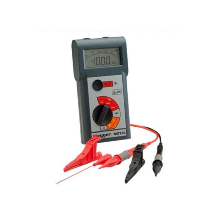 Megger MIT230 250V/500V/1000V Insulation & Continuity Tester with Buzzer - MIT230-EN, Image 1 of 1