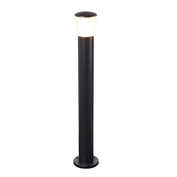 Forum Gamma Aluminium E27 Post Light - Black - ZN-39173-BLK, Image 1 of 1