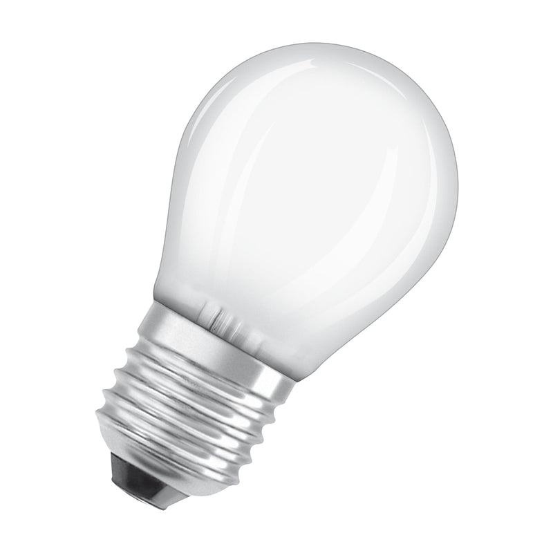 Osram 4.5W Parathom Frosted LED Golf Ball ES/E27 Dimmable Very Warm White - 288201-438897, Image 2 of 2